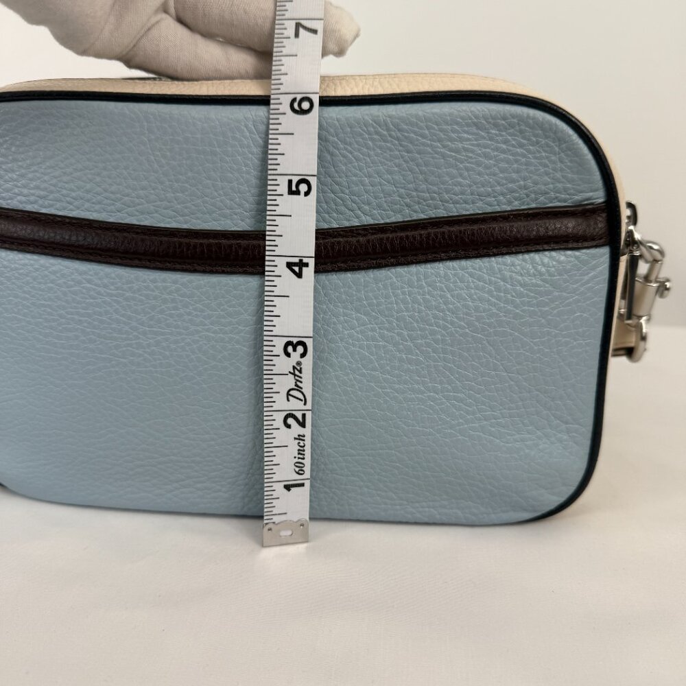 Coach Jes Crossbody Colorblock and NWT Zip Wristlet both in Waterfall Midnght - Picture 5 of 16